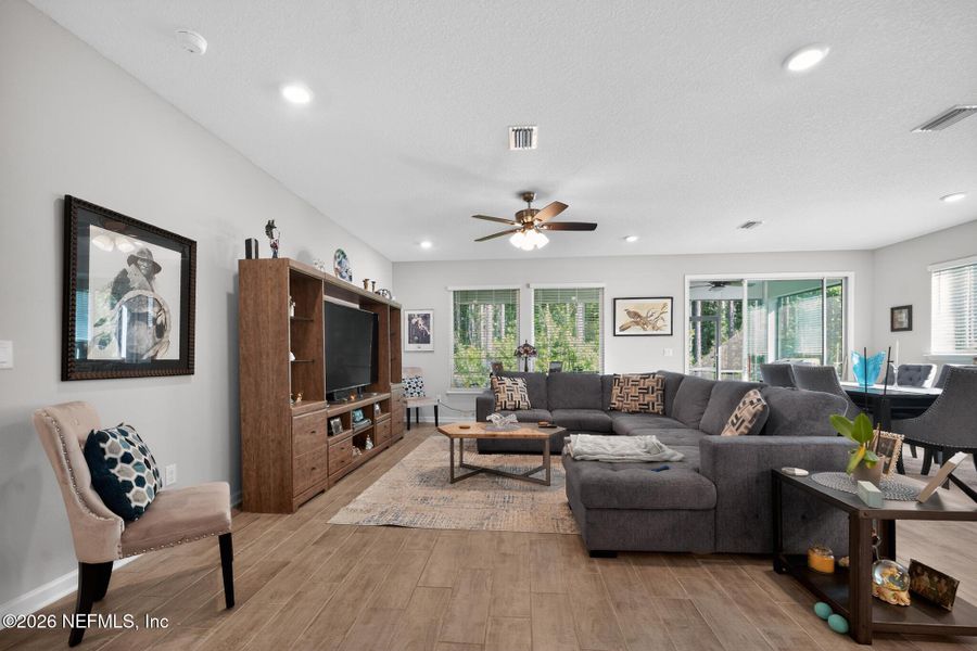 Furnished interior view inside a new home in , Yulee (Image 9).