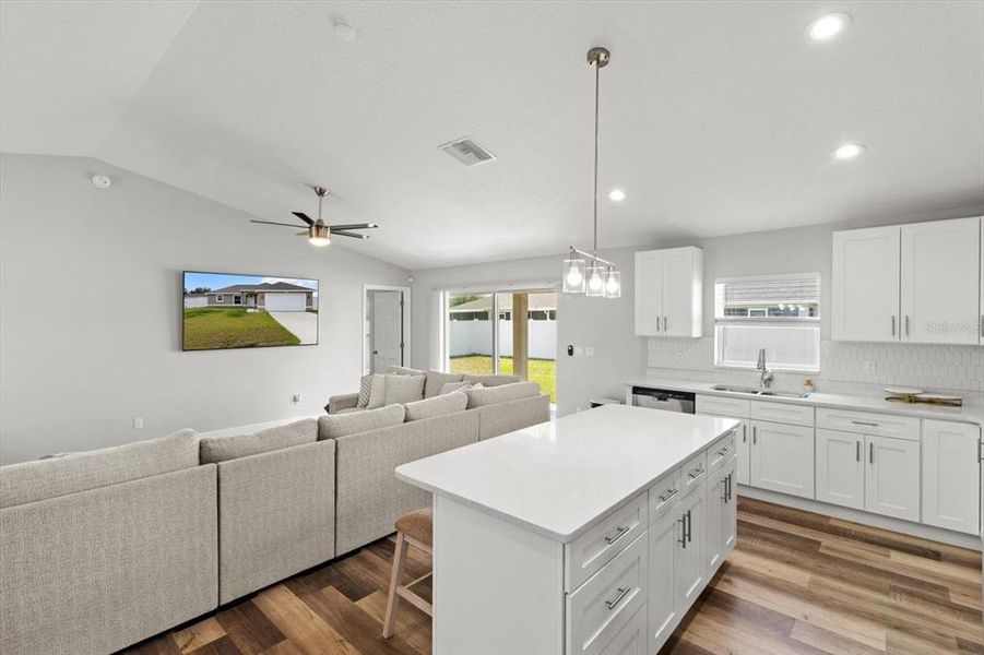 Furnished interior view inside a new home in , Ocala (Image 5).