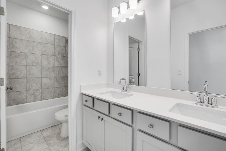Furnished interior view inside a new home in Kennison Creek, Cumming (Image 6). Furnished interior view inside a new home in Kennison Creek, Cumming (Image 6).
