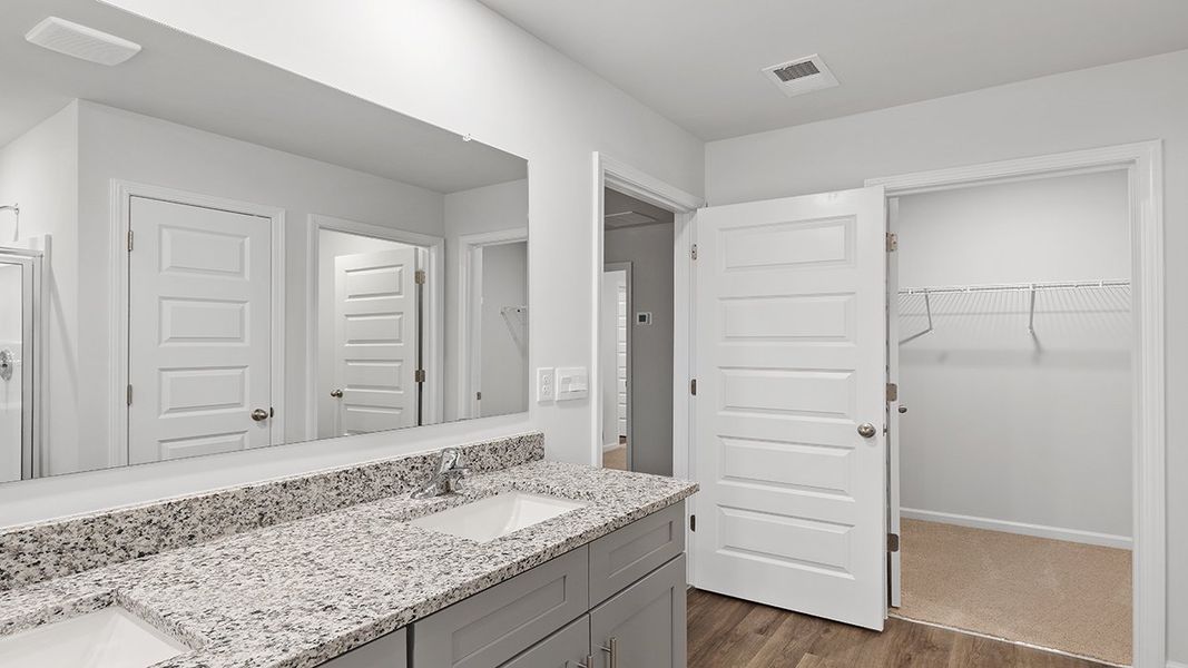 Furnished interior view inside a new home in Southwind Village, Evans (Image 12).