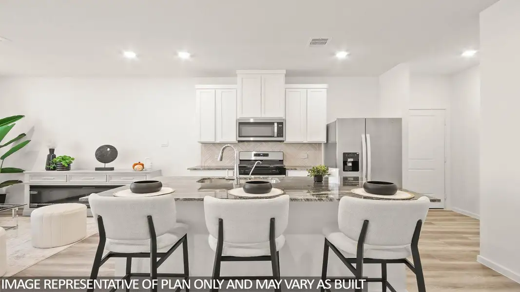 Furnished interior view inside a new home in , Houston (Image 4).