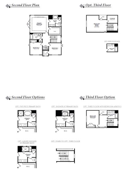 2D floor plan layout of this home in Clubside Reserve at Summerlake, Lexington, SC (Image 6). 2D floor plan layout of this home in Clubside Reserve at Summerlake, Lexington, SC (Image 6).