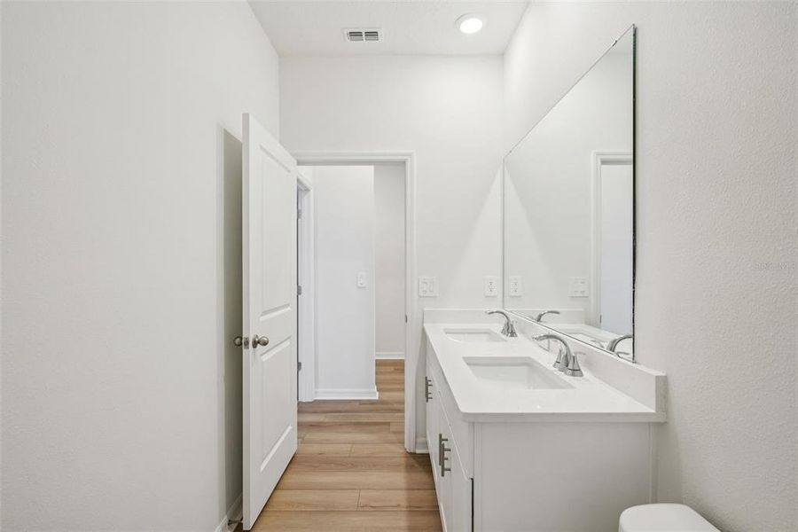 Furnished interior view inside a new home in Two Rivers - Classic Series, Zephyrhills (Image 5).