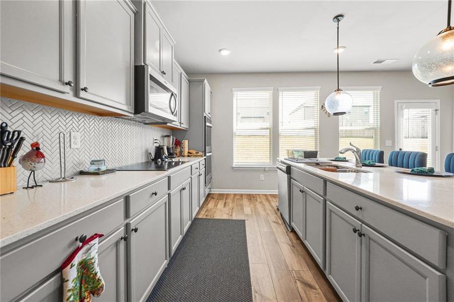 Furnished interior view inside a new home in Berkeley Lakes, Locust Grove (Image 6).