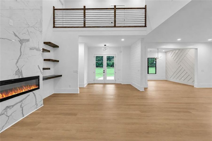 Spacious, unfurnished interior of a new home in , Snellville (Image 27). Spacious, unfurnished interior of a new home in , Snellville (Image 27).