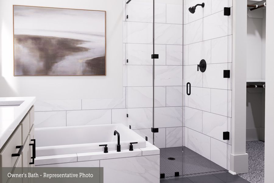 The Denton - Owner's Bath