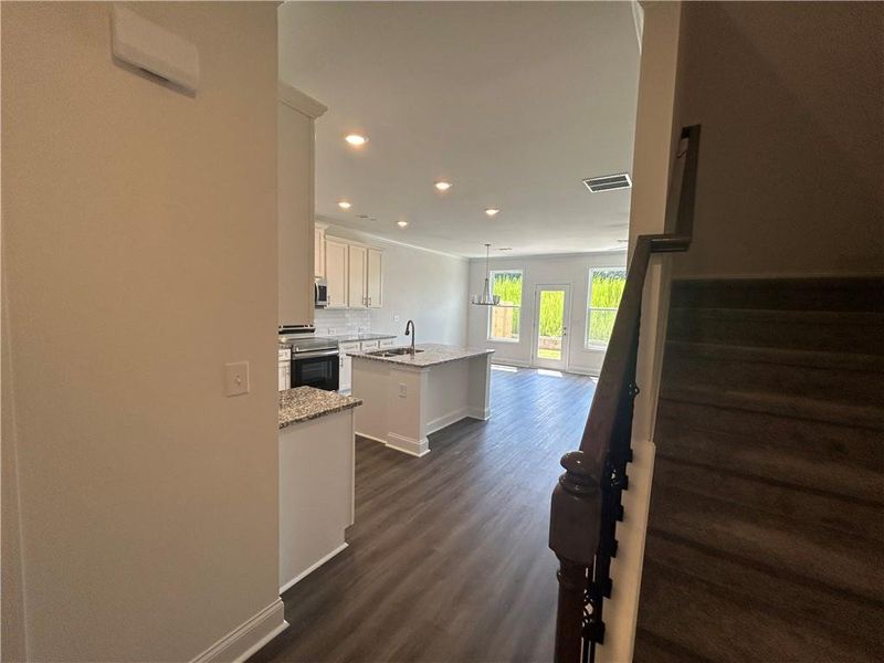 Furnished interior view inside a new home in Somerset at Riverbrook, Gainesville (Image 8).