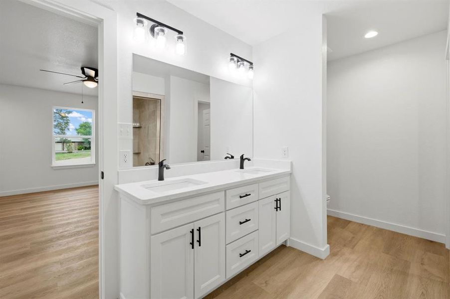 Furnished interior view inside a new home in , Baird (Image 5).