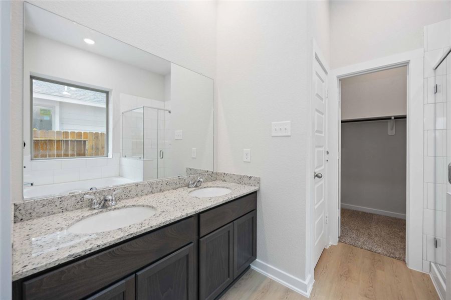 Furnished interior view inside a new home in Granger Pines, Conroe (Image 5). Furnished interior view inside a new home in Granger Pines, Conroe (Image 5).