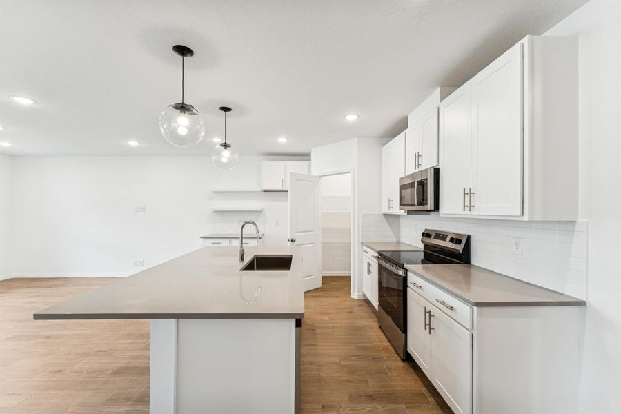 Furnished interior view inside a new home in Aspire at Palm Bay, Palm Bay (Image 10).