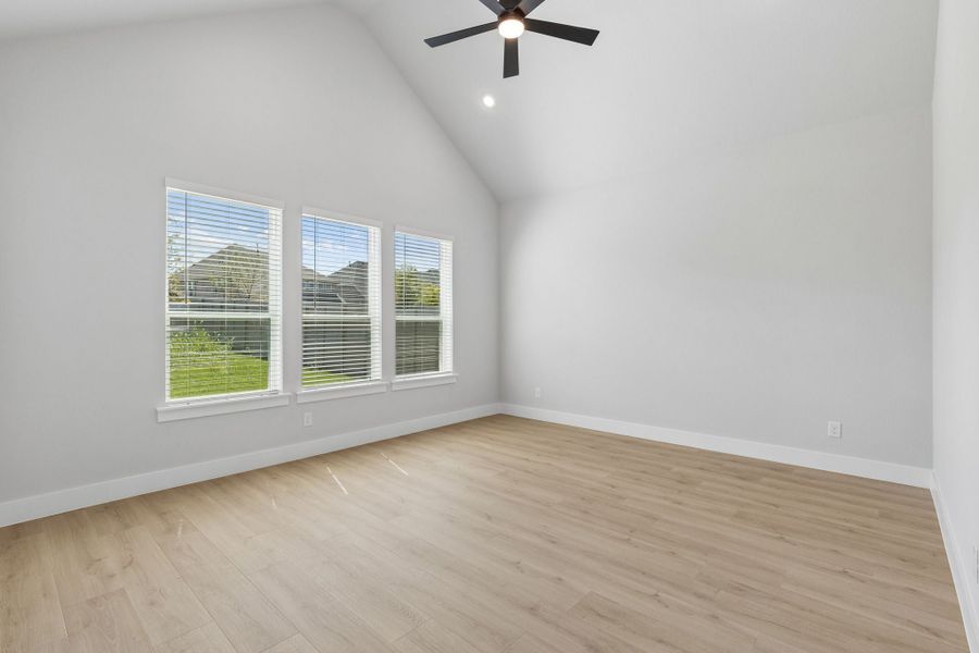 Spacious, unfurnished interior of a new home in Painted Tree Woodland West, McKinney (Image 17). Spacious, unfurnished interior of a new home in Painted Tree Woodland West, McKinney (Image 17).