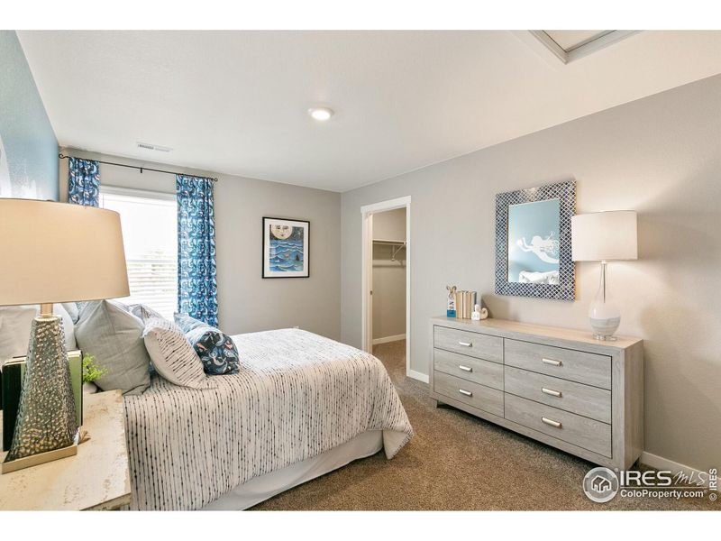 Furnished interior view inside a new home in Vista Meadows, Fort Lupton (Image 20). Furnished interior view inside a new home in Vista Meadows, Fort Lupton (Image 20).