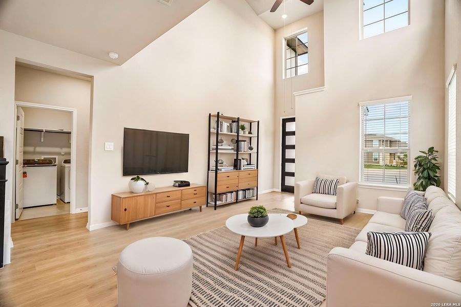 Furnished interior view inside a new home in Catalina, Converse (Image 9).
