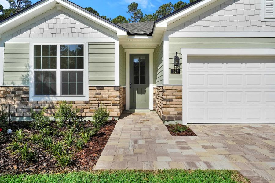 The Hilton II Covered Porch The Hilton II Covered Porch