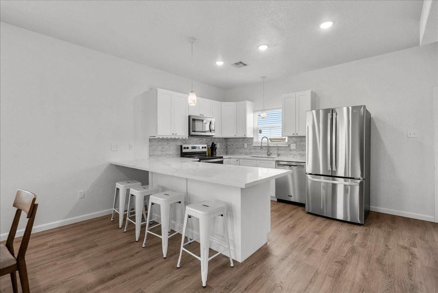 Furnished interior view inside a new home in , Surfside Beach (Image 9). Furnished interior view inside a new home in , Surfside Beach (Image 9).