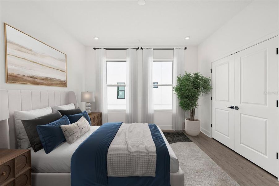 Furnished interior view inside a new home in Alante, St. Petersburg (Image 10).