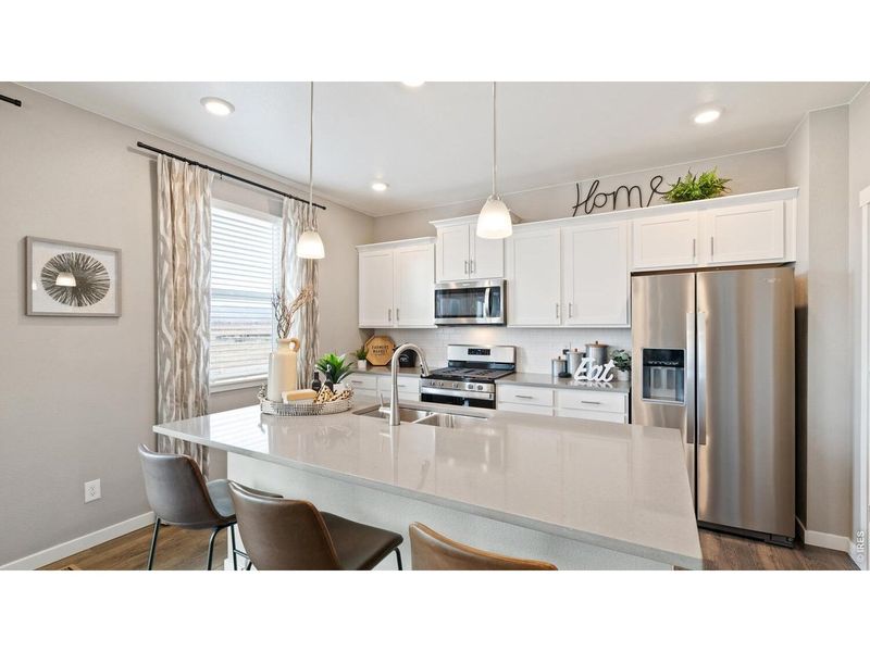 Furnished interior view inside a new home in Vantage, Berthoud (Image 18). Furnished interior view inside a new home in Vantage, Berthoud (Image 18).