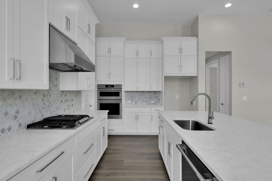 Representative furnished interior of a home built from the Naples by Riverside Homes in Mariposa at EverRange, Jacksonville (Image 9).