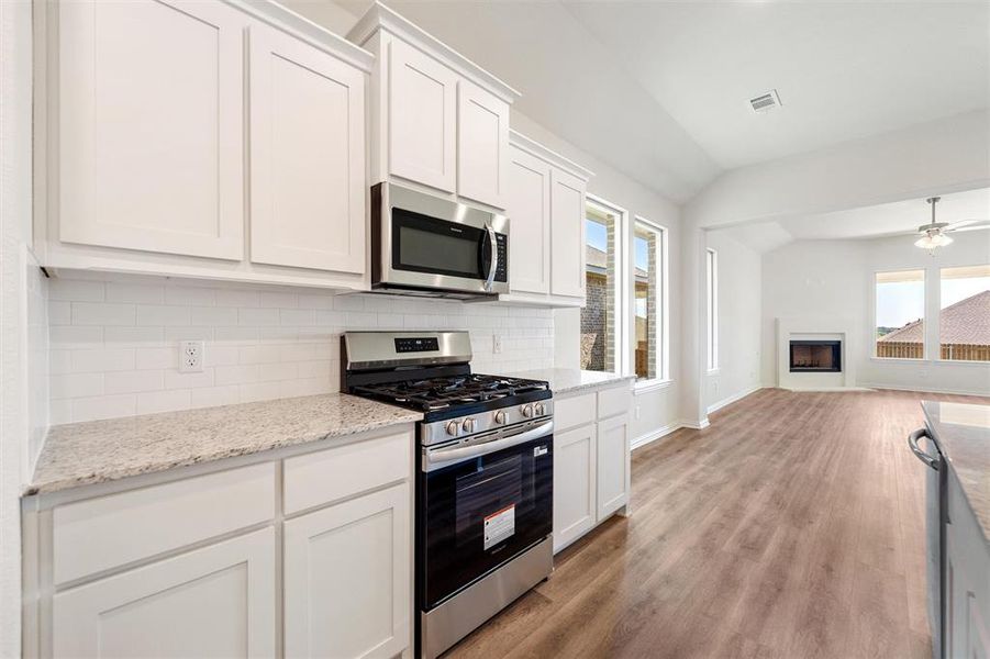 Furnished interior view inside a new home in Liberty Pointe, Gainesville (Image 13). Furnished interior view inside a new home in Liberty Pointe, Gainesville (Image 13).