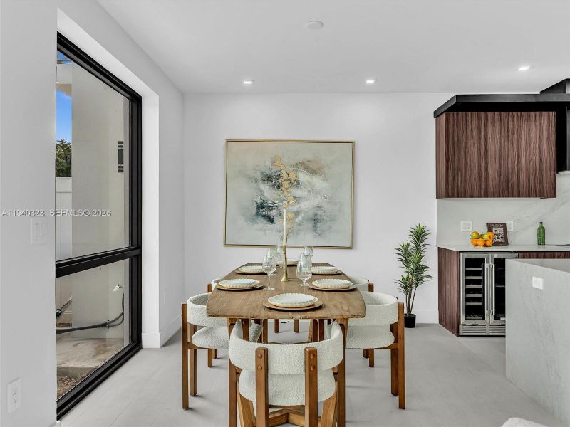 Furnished interior view inside a new home in , Dania Beach (Image 13).