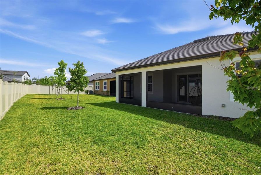 Exterior details and patio area of a home in Mirada Active Adult, San Antonio (Image 25).