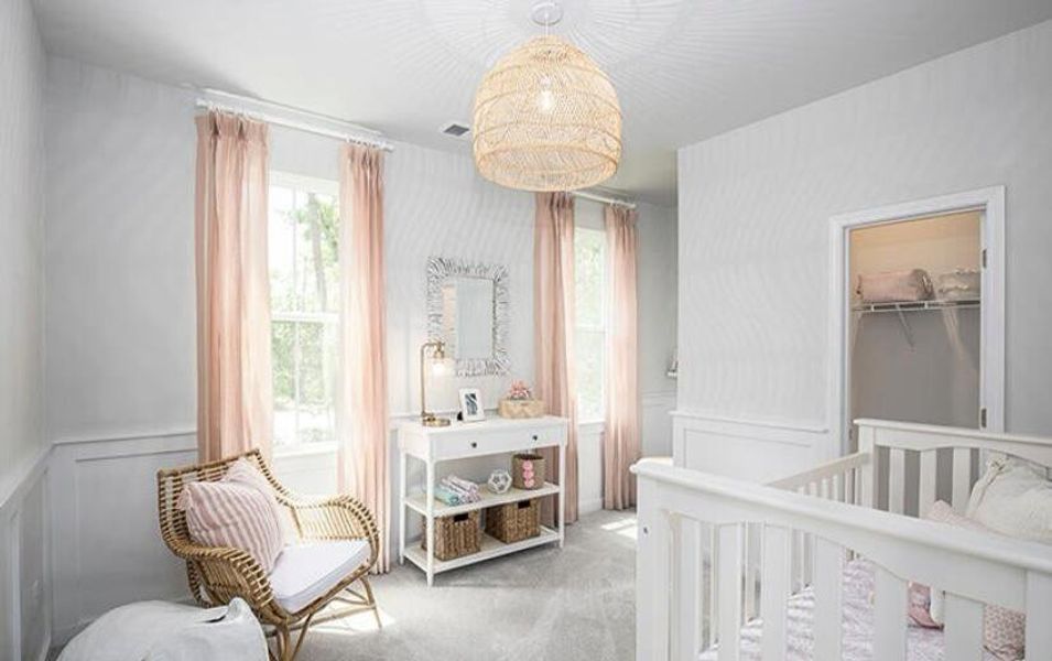 Furnished interior view inside a new home in Sweetgrass at Summers Corner, Summerville (Image 15).