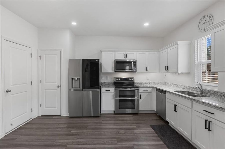Furnished interior view inside a new home in , Winder (Image 13).