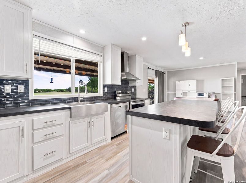 Furnished interior view inside a new home in , Devine (Image 14).