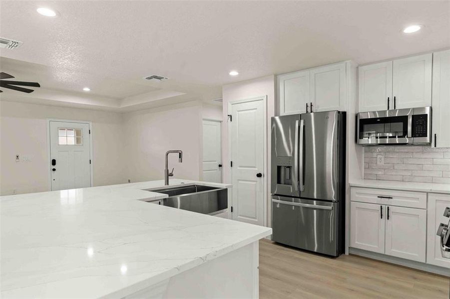 Furnished interior view inside a new home in , Spring Hill (Image 11). Furnished interior view inside a new home in , Spring Hill (Image 11).