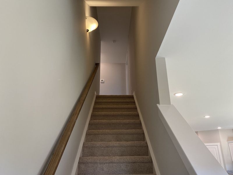 Representative unfurnished interior of a home built from the Wilson by Foundation Home Builders LLC in Stallings Grove, Spring Hope (Image 17).