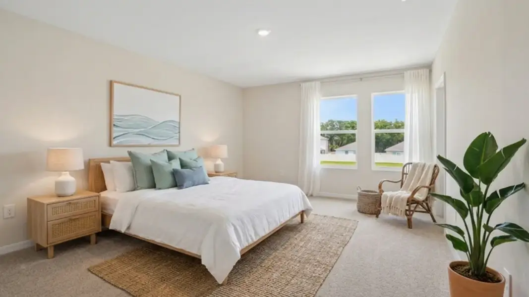 Furnished interior view inside a new home in Farm at Varrea, Plant City (Image 15).