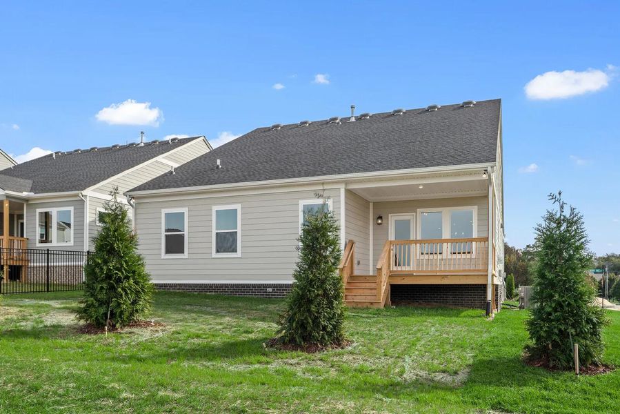 The Oakland A Exterior Rear