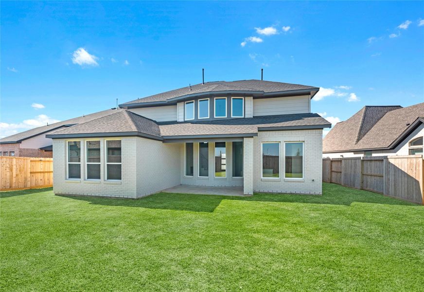 Exterior details and patio area of a home in , Brookshire (Image 2). Exterior details and patio area of a home in , Brookshire (Image 2).
