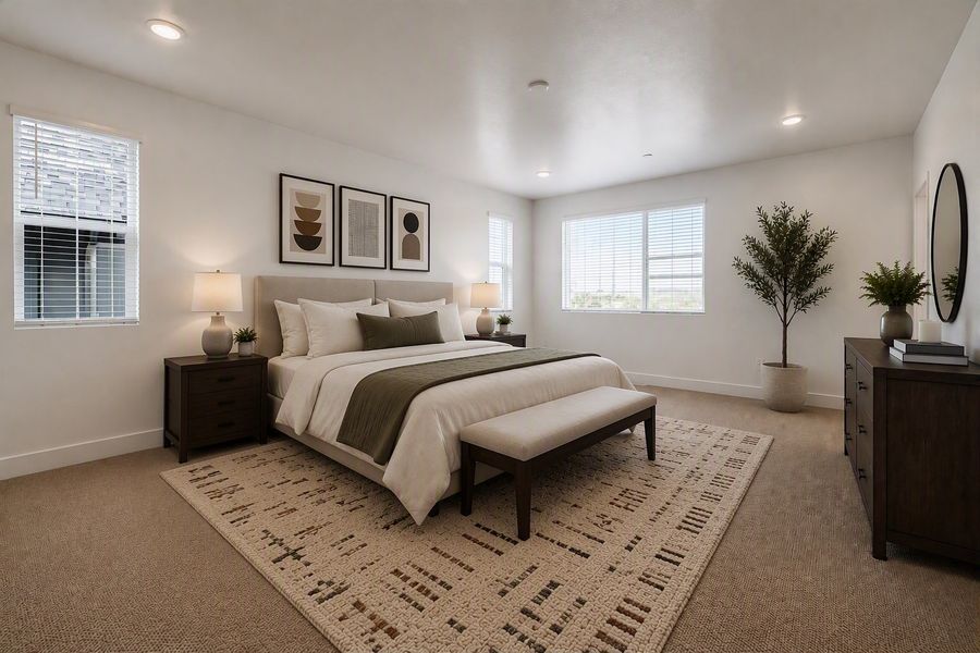 Furnished interior view inside a new home in Uplands, Westminster (Image 6).