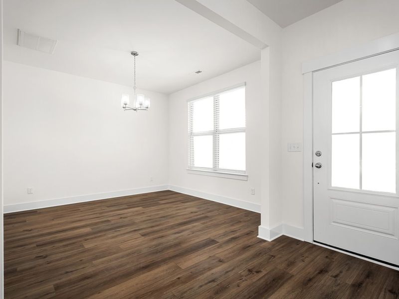 Spacious, unfurnished interior of a new home in Woods Crossing, Gallatin (Image 26).