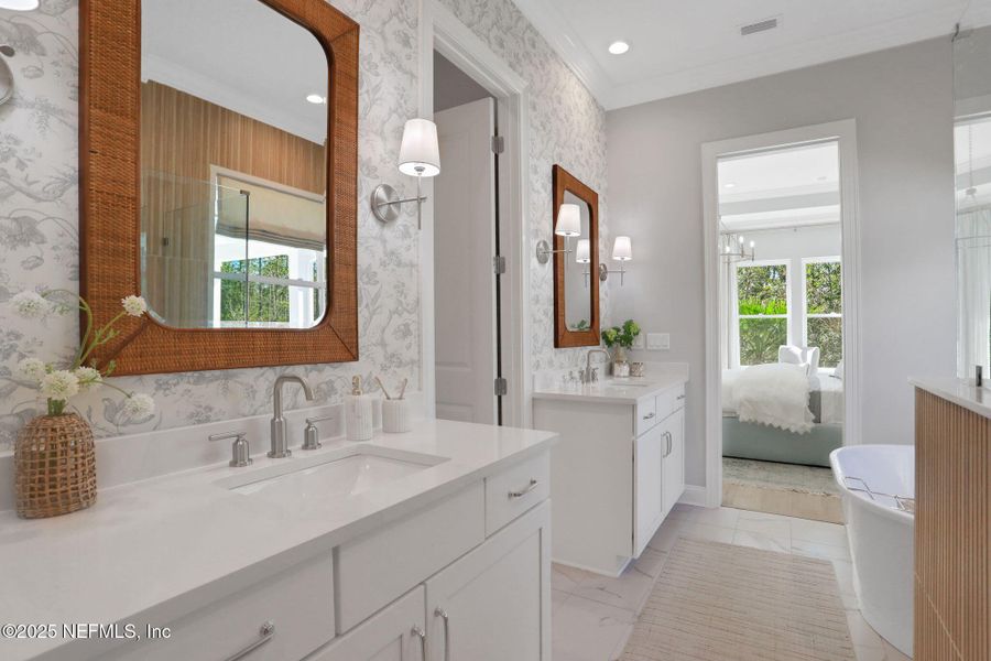 Furnished interior view inside a new home in , Ponte Vedra (Image 45). Furnished interior view inside a new home in , Ponte Vedra (Image 45).