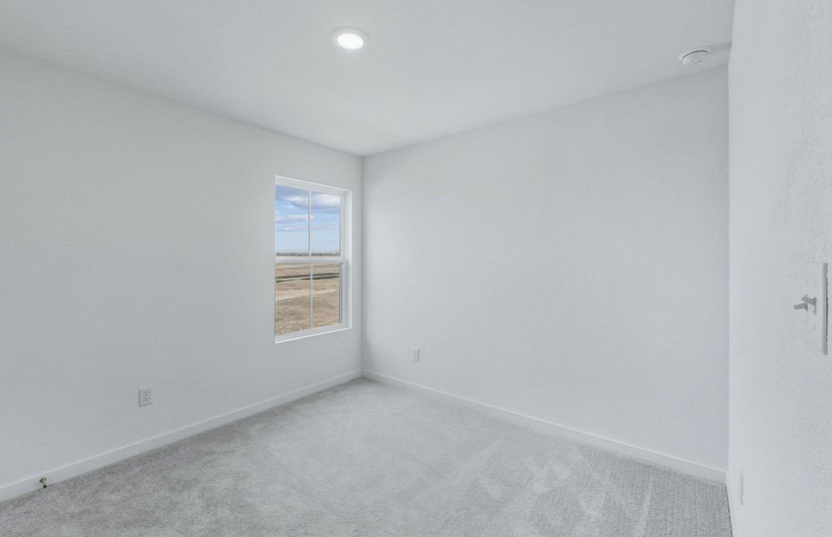 Spacious, unfurnished interior of a new home in La Cima, San Marcos (Image 9). Spacious, unfurnished interior of a new home in La Cima, San Marcos (Image 9).
