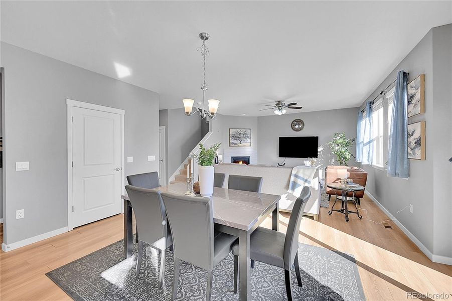 Furnished interior view inside a new home in , Parker (Image 16). Furnished interior view inside a new home in , Parker (Image 16).