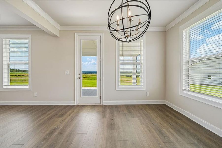Spacious, unfurnished interior of a new home in River Pointe, Monroe (Image 19).