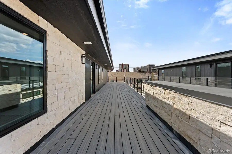 Exterior details and patio area of a home in , Denver (Image 31).