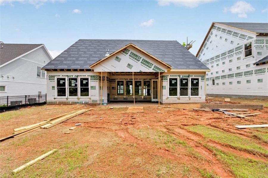 In-progress construction of a new home in , Statham, GA (Image 5). In-progress construction of a new home in , Statham, GA (Image 5).