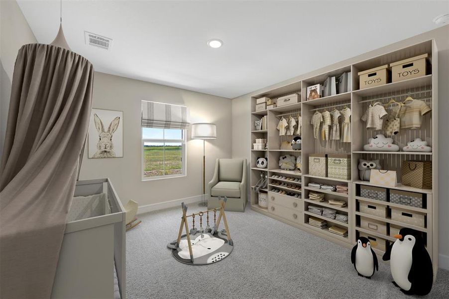 Furnished interior view inside a new home in Elevon, Lavon (Image 18).