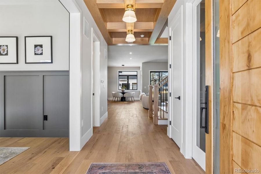 Furnished interior view inside a new home in , Denver (Image 27).