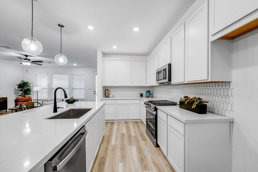 Furnished interior view inside a new home in Nolina, Georgetown (Image 8).