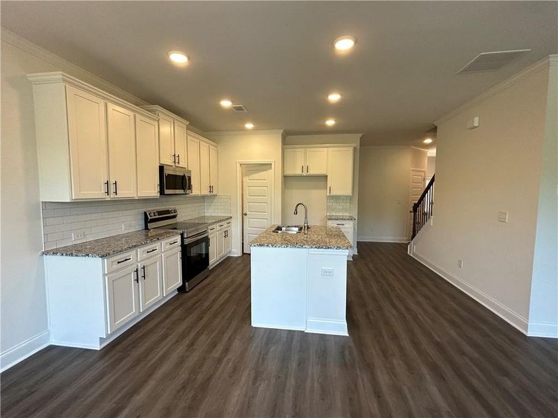 Furnished interior view inside a new home in Somerset at Riverbrook, Gainesville (Image 8).