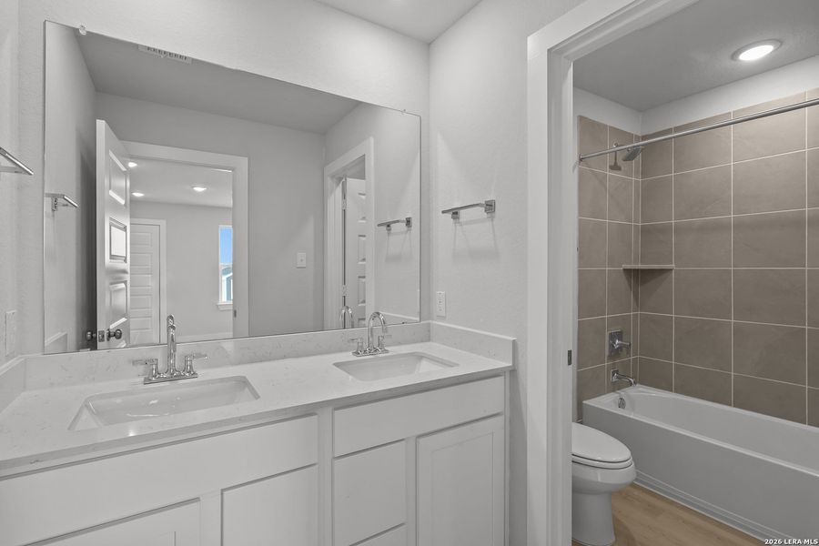 Furnished interior view inside a new home in Rosemont Hill, San Antonio (Image 15).