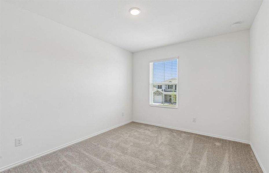 Spacious secondary bedroom