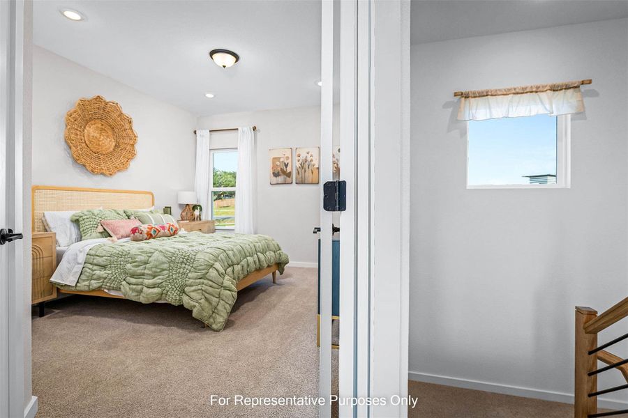 Furnished interior view inside a new home in Estancia West, Manchaca (Image 16).