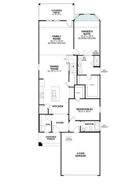 2D floor plan layout of this home in Moran Ranch, Willis, TX (Image 3). 2D floor plan layout of this home in Moran Ranch, Willis, TX (Image 3).