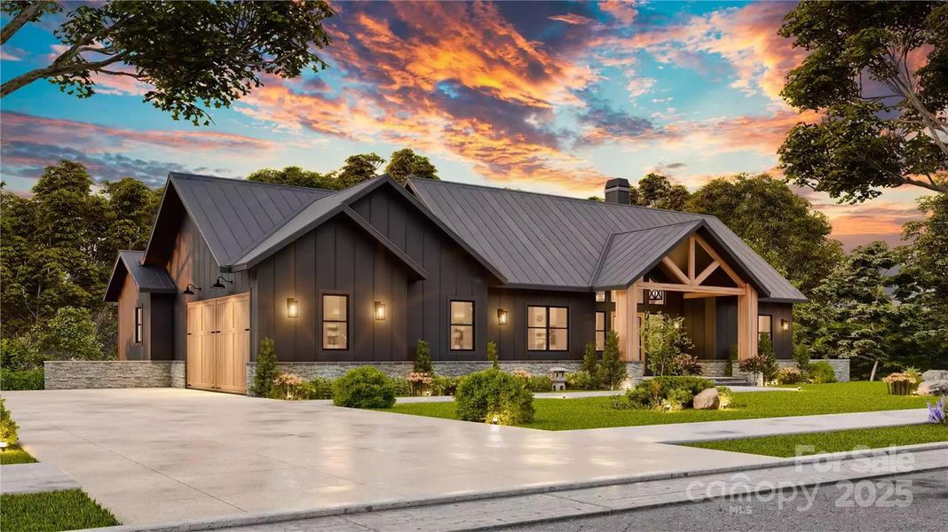 Front exterior of a new home in , Mooresville, NC, highlighting curb appeal (Image 14). Front exterior of a new home in , Mooresville, NC, highlighting curb appeal (Image 14).